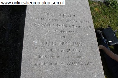 Elizabeth Suzanna (Betje) Viergever 1869-1945 and Gielis Doeleman 1867-1945